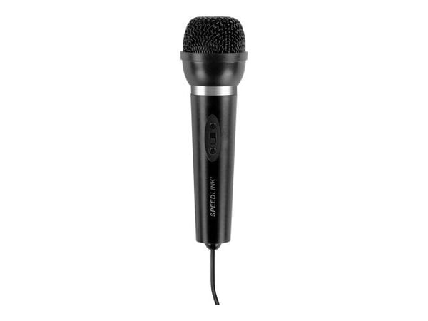 SPEEDLINK SL-8703-BK CAPO Desk & Hand Microphone - Mikrofon - svart