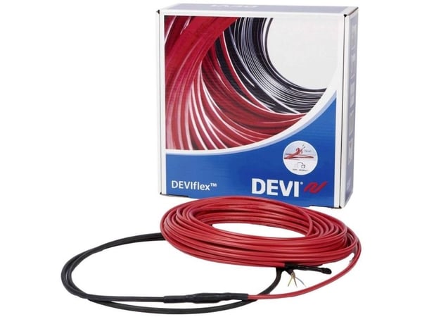 DEVIflex 10T 390W 230V 40m Tilledning 2,5M, Beregnet for installation i trægulv og tynde gulve