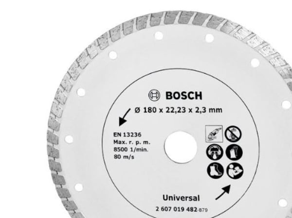 Bosch Turbo - Diamantskjæreplate - 180 mm