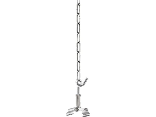 Trilux 6188900, Montering Sett, Tak, Rustfritt stål, CE, 95 mm, 55 mm