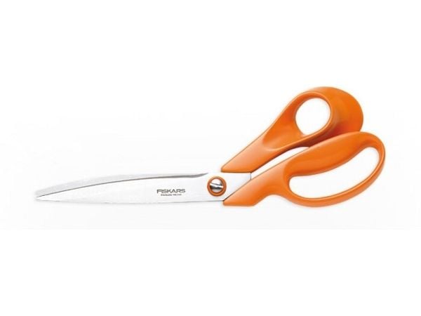 Fiskars Sarto, Voksen, Rettskåret, Enkel, Oransje, Rustfritt stål, Rustfritt stål, Kunst- og håndverkssaks