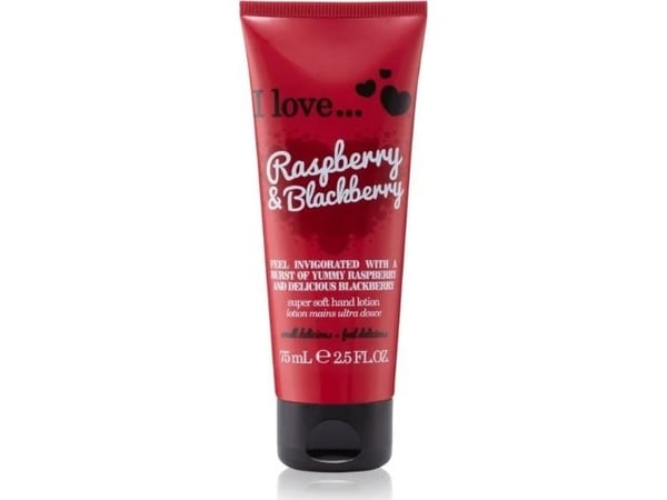 I love I LOVE_Super Soft Hand Lotion hand cream Raspberry & amp; Blackberry 75ml