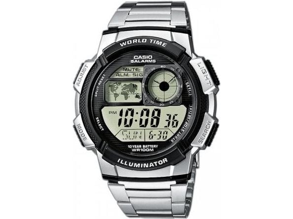 Casio Collection AE-1000WD-1AVEF - Armbåndsur - kvarts - digital - harpiks