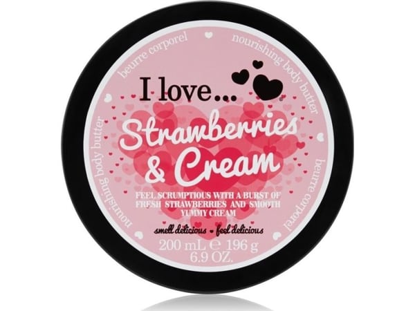 I love Maslo kroppsbalsam Nourishing Strawberries & Cream 200 ml