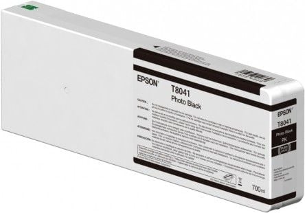 Epson Singlepack Photo Black T804100 UltraChrome HDX/HD 700ml, Väripohjainen muste, 1 kpl