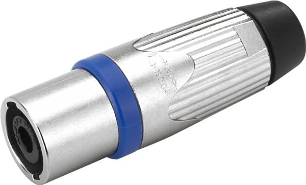 Neutrik NLT4MXX Stik Sølv, Blå 1 stk