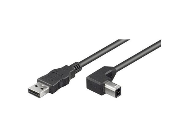 Goobay 68733, 3 m, USB A, USB B, USB 2.0, 0,48 Gbit/sek., Sort