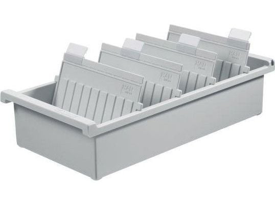 HAN 954-0-11, A4, Plast, Polystyren (PS), Grå, 322 mm, 346 mm, 138 mm