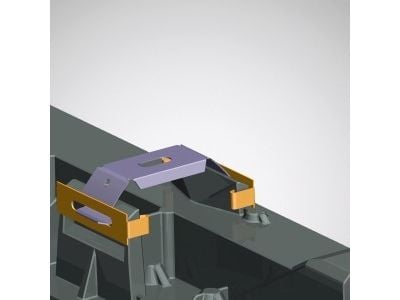 Trilux 6923500, Tak, Grå