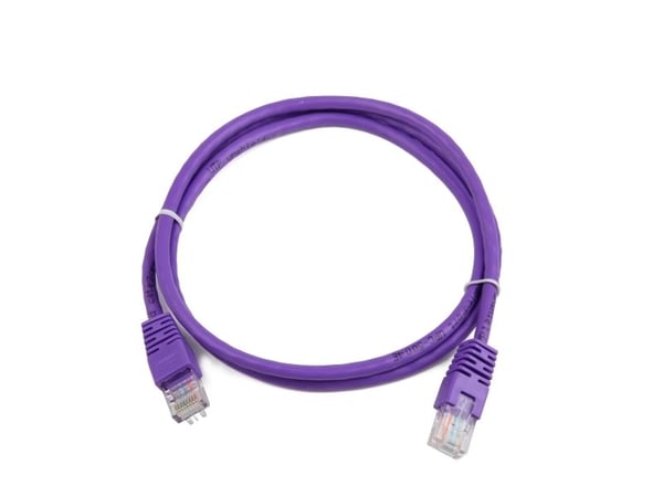 Gembird - Patchkabel - RJ-45 (han) til RJ-45 (han) - 1 m - UTP - CAT 5e - formet - lilla