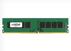 Crucial - DDR4 - modul - 16 GB - DIMM 288-PIN - 2133 MHz / PC4-17000 - CL15 - 1,2 V - ikke bufferet - ikke-ECC