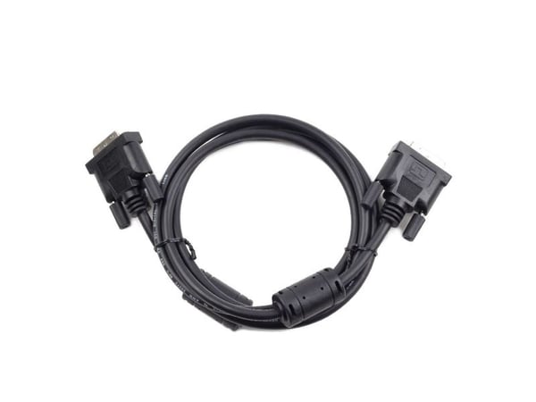 Cablexpert - DVI-kabel - dobbeltlenke - DVI-D (hann) til DVI-D (hann) - 4.5 m - formstøpt, tommelskruer - svart