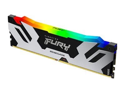 Kingston FURY Renegade RGB - DDR5 - modul - 16 GB - DIMM 288-pin - 6400 MT/s / PC5-51200 - CL32 - 1.1 V - ej buffrad - on-die ECC
