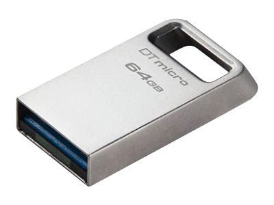 Kingston DataTraveler Micro - USB flash-enhet - 64 GB - USB 3.2 Gen 1