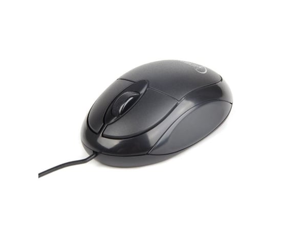 Gembird MUS-U-01, Molempikätinen, Optinen, USB A-tyyppi, 1000 DPI, Musta