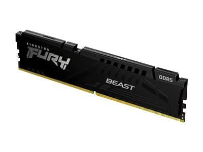 Kingston FURY Beast - DDR5 - modul - 32 GB - DIMM 288-pin - 5600 MT/s / PC5-44800 - CL40 - 1.25 V - ikke-bufret - on-die ECC