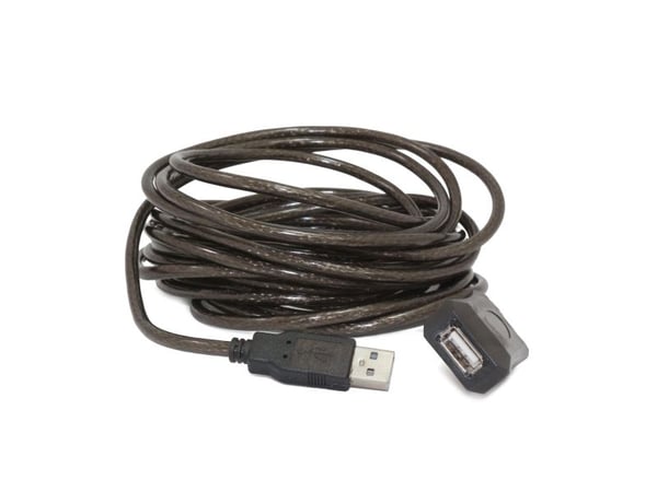Cablexpert - USB-forlengelseskabel - USB (hann) til USB (hunn) - USB 2.0 - 10 m - svart