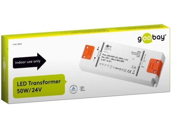 LED-muuntaja 24 V (DC)/50 W