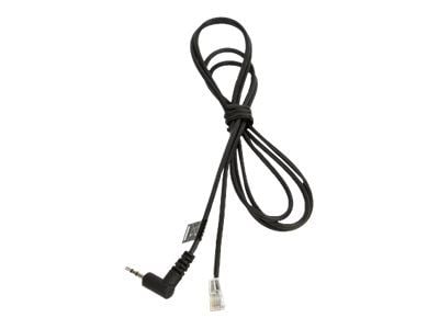 Jabra - Kuulokekaapeli - RJ-10 uros mikroliitäntään uros
