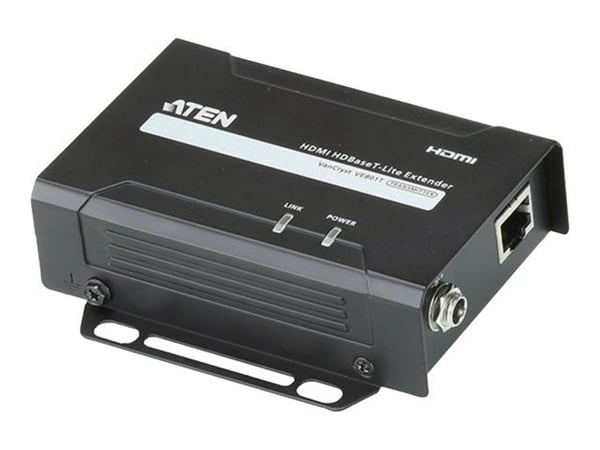 ATEN VanCryst VE801 HDMI HDBaseT-Lite Extender, Transmitter - Video/lyd-forlenger - sender - HDMI, HDBaseT - opp til 70 m