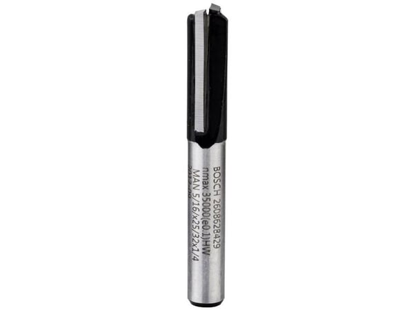 Bosch tilbehør 2608628429 sporfræser, arbeidlengde 19,60 mm, skaftdiameter 6,35 mm, 1 stk.