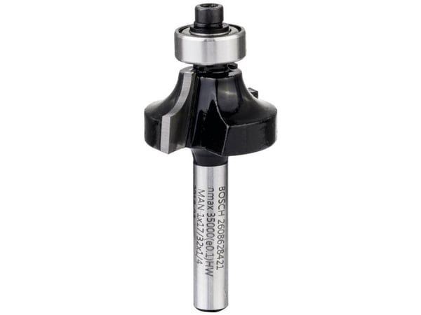 Bosch tilbehør 2608628421 avrundingsfres, skaftdiameter 6,35 mm