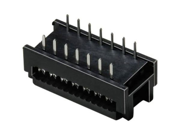 Piirilevyliitin 1580860 Napojen kokonaismäärä 16 Rivien lukumäärä 2 TRU COMPONENTS 1 kpl