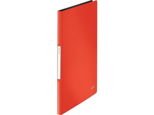 Leitz Solid - Displaybok - 20 rom - for A4 - kapasitet: 40 ark - rød