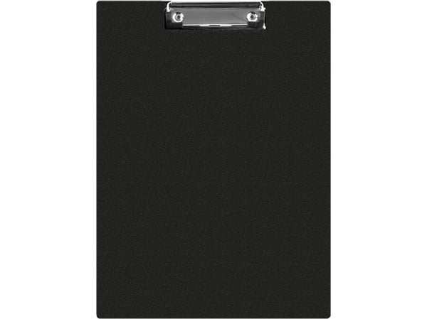 Donau underlag med klips PP-omslag, A4, svart 1,2 mm 2705001PL-01