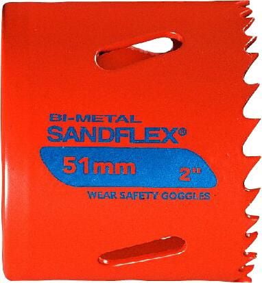 Bahco 3830-62-VIP, Enkelt, Bor, Metall, Plast, Rustfritt stål, Stål, Tre, Oransje, Koboltstål, Bimetall