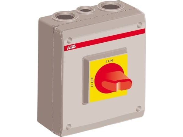 ABB OTE36A3M, Kabel, 3P, IP65, 145 mm, 90 mm, 200 mm