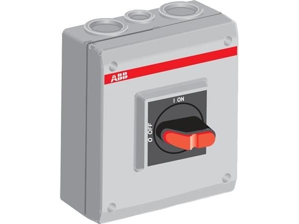 ABB OTE16T6M, Kabel, 6P, IP65, 130 mm, 85 mm, 150 mm
