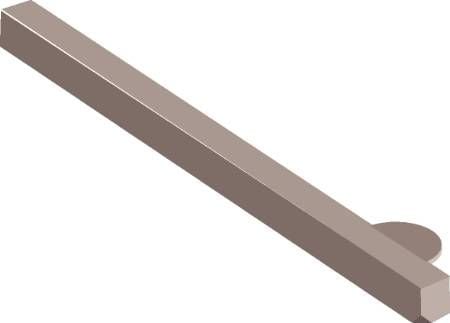 ABB Aksel 6x120 mmtil OT16...125F/OTDC1632F