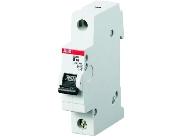 ABB S201-C4, Dvärgbrytare, Typ C, 20000 A, IP20, 230 - 400 V