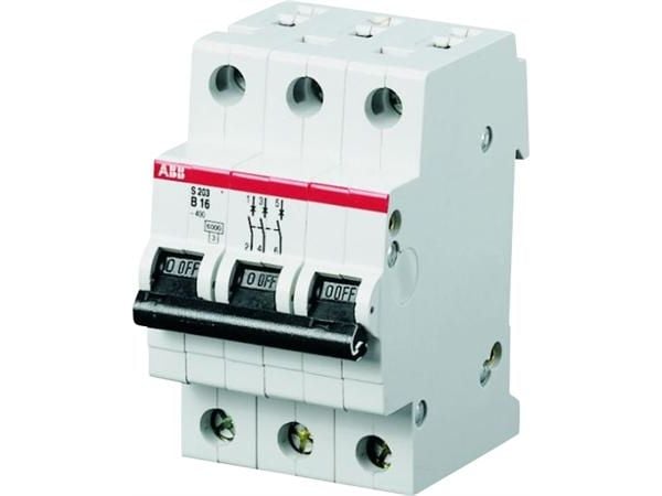 ABB S203-C10, Dvärgbrytare, Typ C, 20000 A, IP20, 230 - 400 V