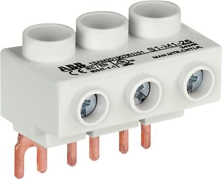 ABB Tilslutningsklemme Lav malli maks. 63A, lav tilslutning 25mm2 for MS116/132 ABB Tilslutningsklemme Lav malli maks. 63A, lav tilslutning 25mm2 for MS116/132