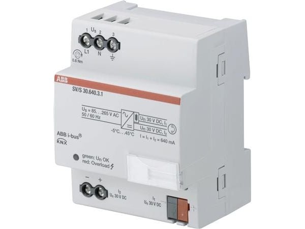 ABB SV/S30.640.3.1, 85 - 265 V, 50/60 Hz, 30 V, AC-til-DC, 0,64 A, IP20