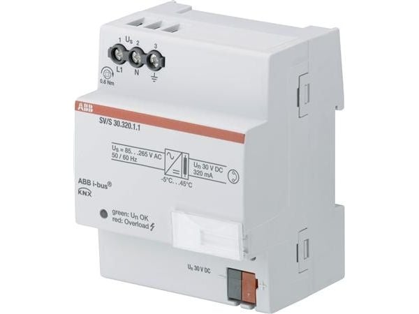 ABB SV/S 30.320.1.1, 85 - 265 V, 50/60 Hz, 30 V, AC-til-DC, 0,32 A, IP20