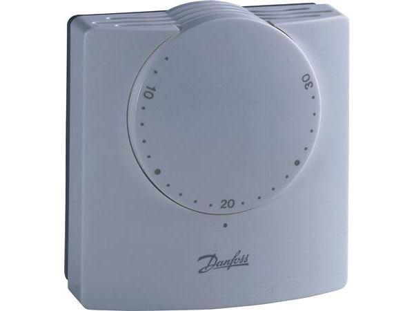 DANFOSS Rumtermostat RMT-230 8-30 230V hvid uden accelarator.