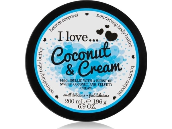 I love Maslo do ciala Nourishing Body Butter Coconut & Cream 200 ml