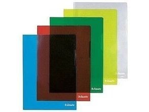 Esselte Standard Folders, A4, Läpinäkyvä, 0,12 mm