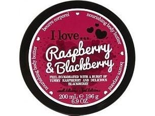 I love Masło do ciała Nourishing Body Butter Raspberry & Blackberry 200ml