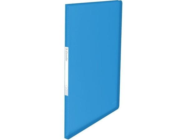Esselte Vivida, Blå, Polyvinylklorid (PVC), 40 lommer, A4, 233 mm, 17 mm