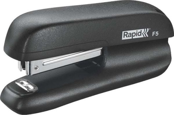 Rapid Fashion F5 Mini - Stiftemaskin - 10 ark - No.10 - ABS-plast, metall - svart
