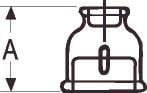 Formmuffe galvaniseret reduktion 1/2 x 1/4