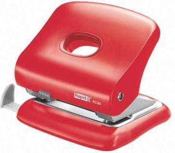 Rapid 5000360, 30 ark, Rød, Plast, 8 cm, 5,5 mm, 110 mm