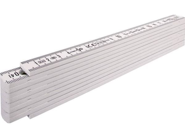 Fällbar plastlinjal STABILA 1107 2 m