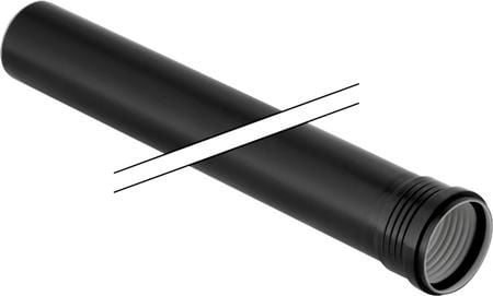 75 x 3000 mm Rør med 1 muffe Silent PP Geberit 75 x 3000 mm Rør med 1 muffe Silent PP Geberit