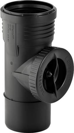 110 mm x 90° Renserør Silent PP Geberit 110 mm x 90° Renserør Silent PP Geberit