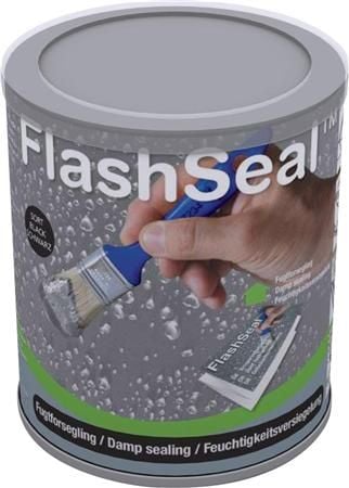 FlashSeal. sort 1.13 kg - Gummimaling som kan bruges til diverse tagreparation
